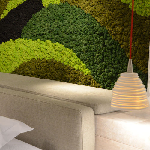 Tête de lit pour lit double - CUSTOM  - Greenarea - design original / en tissu / sur mesure