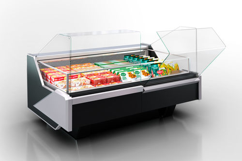 Vitrine réfrigérée comptoir - MISSOURI ENIGMA MC 122 LT OS/SELF M - Hitline - pour commerce / noire / en métal