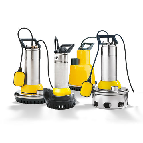 Pompe à eau - AMA-DRAINER 400/500 - KSB - en fonte / en acier inox / transportable