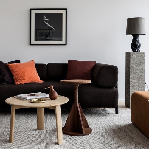 Tabouret contemporain - by Karoline Fesser - hem - en frêne / en noyer