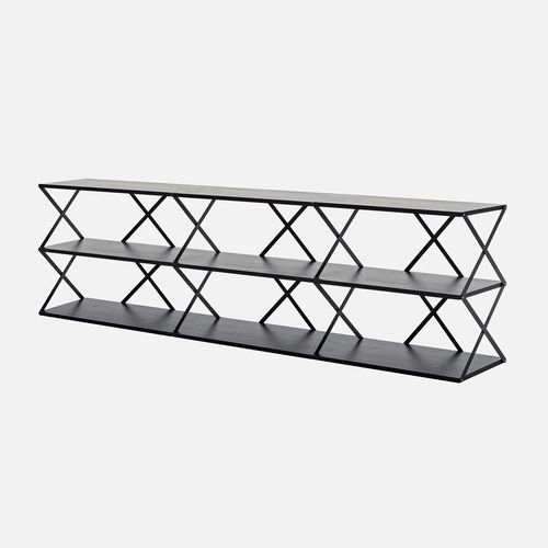 Étagère contemporaine - LIFT 9 - hem - en frêne / en métal