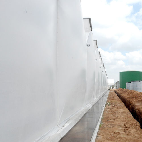Film pour serre - INFLATABLE ROOF  - ULMA Agricola - en plastique / en PVC / blanc