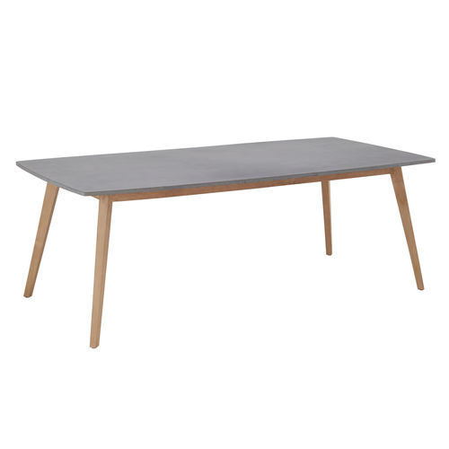 Table à manger contemporaine - LOMBOK - applebee - en bois / rectangulaire / résidentielle