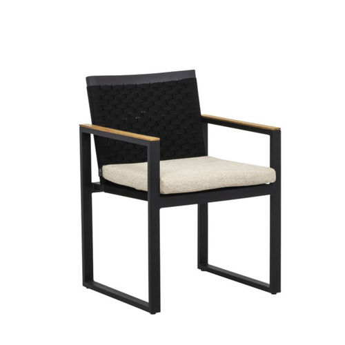 Chaise de salle à manger contemporaine - DOMINICA  - applebee - de jardin / d'intérieur / en teck