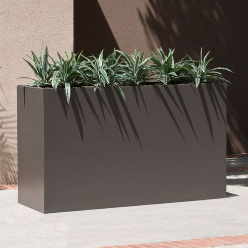 Jardinière en béton - F1-MOD-REC361818 - PLANTERS UNLIMITED - rectangulaire / sur mesure / design