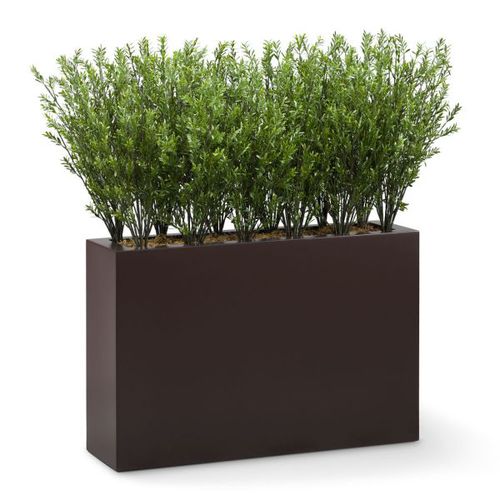 Jardinière en fibre de verre - ROSEMARY - PLANTERS UNLIMITED - rectangulaire / contemporaine / pour espace public