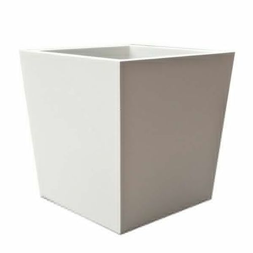 Jardinière en fibre de verre - F1-MOD-TS2424 - PLANTERS UNLIMITED - carrée / contemporaine / moderne