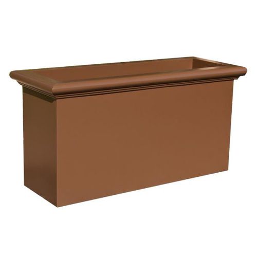Jardinière en béton - TUSCANA - PLANTERS UNLIMITED - bois / en métal / en pierre