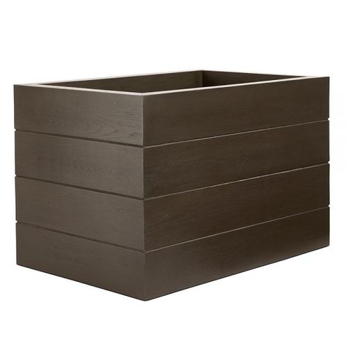 Jardinière en fibre de verre - MADERA - PLANTERS UNLIMITED - rectangulaire / carrée / contemporaine