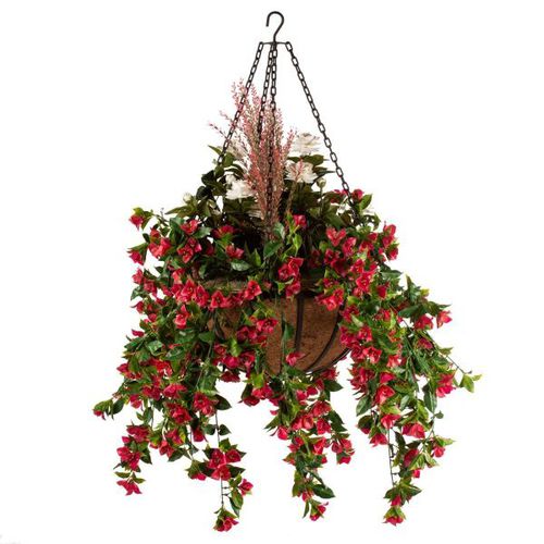 Pot de jardin en acier - BOUGAINVILLEA - PLANTERS UNLIMITED - suspendu / rond / professionnel