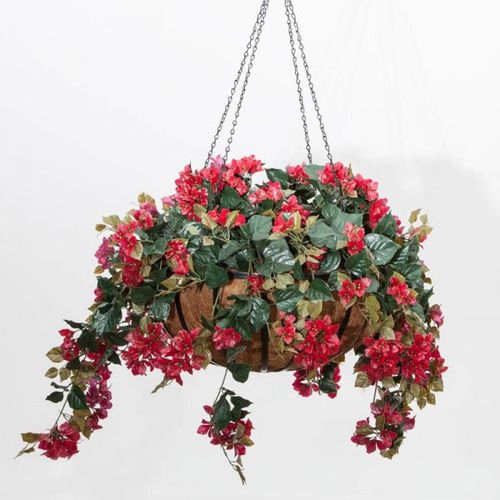 Pot de jardin en fer - BOUGAINVILLEA - PLANTERS UNLIMITED - en fer forgé / suspendu / rond
