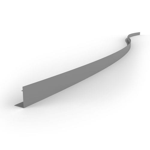 Mur de soutènement en acier - S-CURVE - PLANTERWORX - modulaire / pour clôture de jardin