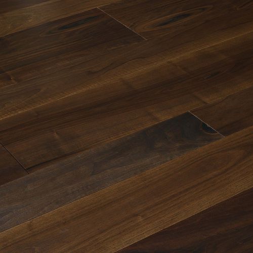 Parquet contrecollé - FIOR DI NIDO - FIEMME 3000 - en noyer / huilé / brossé