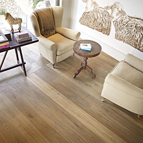 Parquet contrecollé - FERRO - FIEMME 3000 - en chêne / huilé / brossé