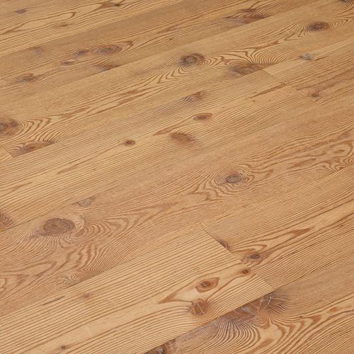 Parquet contrecollé - CARDINAL - FIEMME 3000 - en mélèze / huilé / vieilli