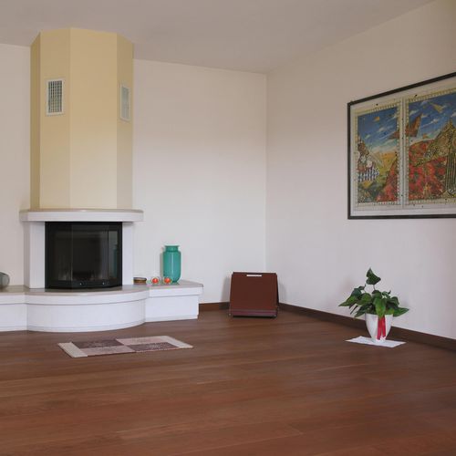 Parquet contrecollé - CILÀ - FIEMME 3000 - en cerisier / huilé / brossé