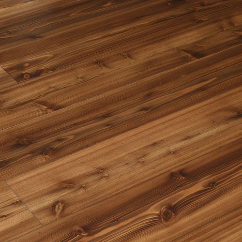 Parquet contrecollé - ROLLE - FIEMME 3000 - en mélèze / huilé / brossé