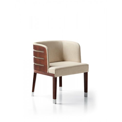 Chaise contemporaine - PLAN  - BBB Italia - d'intérieur / en tissu / en frêne