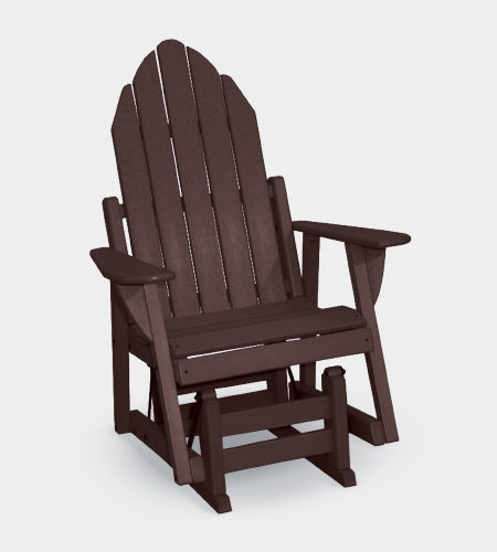 Fauteuil classique - DELUXE: AGCLX - URBANDESIGN - en plastique recyclé / marron / de jardin