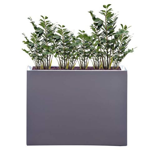 Jardinière en fibre de verre - MILANO 69419 - Jay Scotts Collection - rectangulaire / contemporaine / pour espace public
