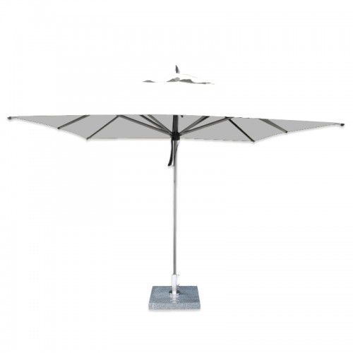 Parasol en aluminium - HURRICANE-3.4M-SQUARE - Bambrella - en polyester / professionnel