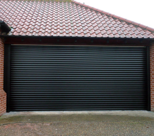 Porte de garage enroulable - A77 - PINTO - en aluminium / automatique / isolante