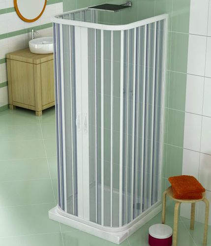 Paroi de douche coulissante-empilable - SMALL : ARIETE - PINTO