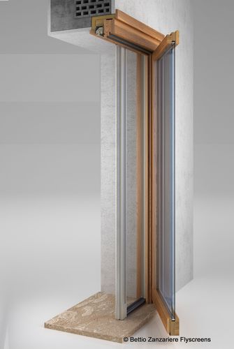 Moustiquaire coulissante - MINISCENICA®EVO INCASSO  - Bettio - pour porte