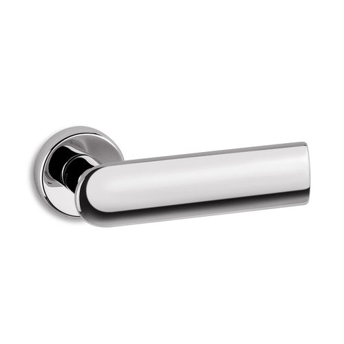 Poignée pour porte - REFLEX - Ento - en laiton chromé / contemporaine / résidentielle