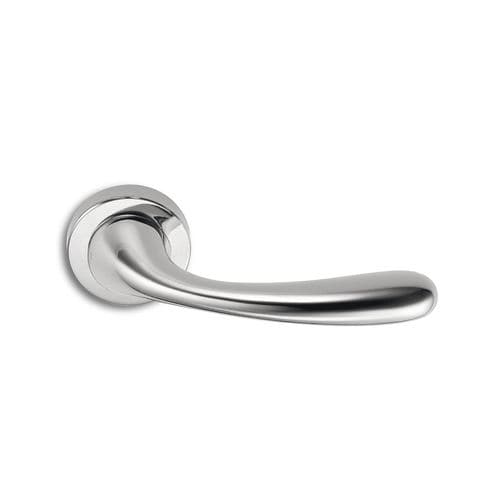 Poignée pour porte - ILEX - Ento - en laiton chromé / contemporaine / résidentielle