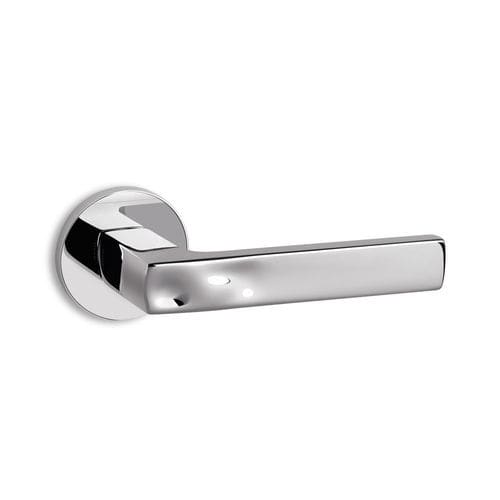 Poignée pour porte - SAND R6 - Ento - en laiton chromé / contemporaine / résidentielle