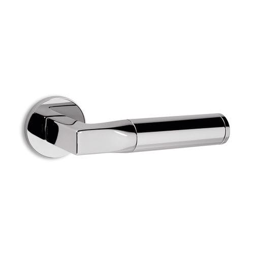 Poignée pour porte - TUBE R6 - Ento - en laiton chromé / contemporaine / résidentielle