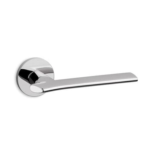 Poignée pour porte - WING R6 - Ento - en laiton chromé / contemporaine / résidentielle