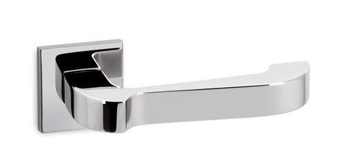 Poignée pour porte - LINK R6 - Ento - en laiton chromé / contemporaine / résidentielle