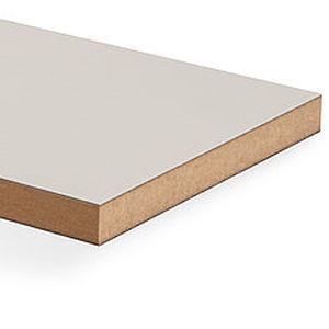 Panneau décoratif d'ameublement - DUROPAL ELEMENT SOLIDCOLOR MDF PLUS - PFLEIDERER - mural / en bois / pour magasin