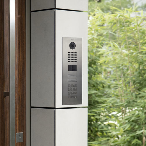 Platine de rue en acier inoxydable brossé - D2102KV  - DoorBird - résidentiel / professionnel / mural