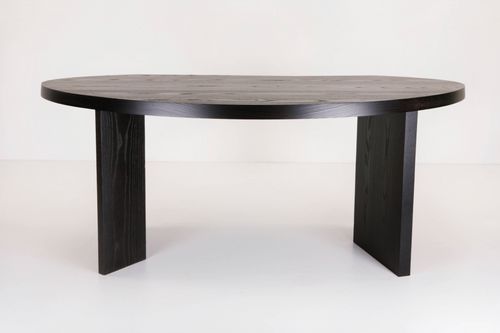 Bureau contemporain - CHENE - ATELIER DE TROUPE - en chêne / en frêne / piétement en panneaux