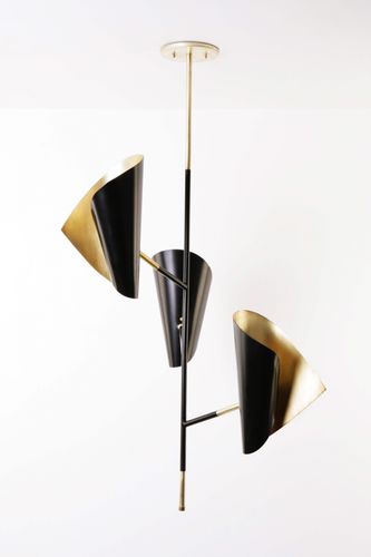 Suspension - CIGALE - ATELIER DE TROUPE - en laiton / contemporaine / d'intérieur