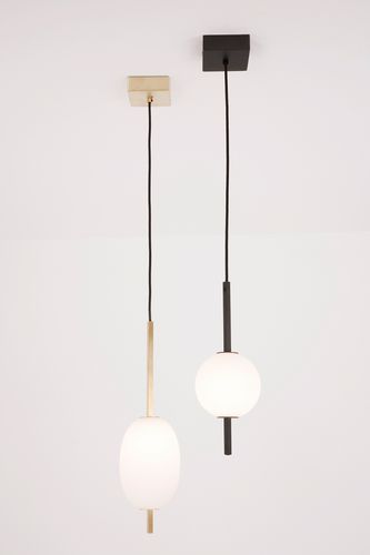 Suspension - MIRO 1 - ATELIER DE TROUPE - en laiton / en verre / contemporaine