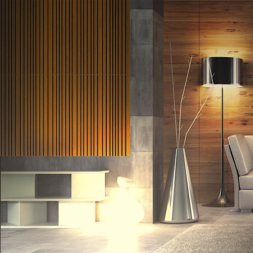 Panneau d'absorption acoustique mural - SIENA W - artnovion - en bois / pour agencement intérieur / professionnel