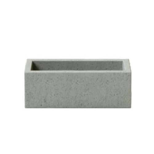 Jardinière en béton - FLOWERPOT PICCOLO - Slabb - Architectural Concrete - rectangulaire / contemporaine / professionnelle