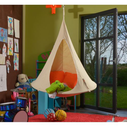 Fauteuil contemporain - BONSAI - cacoon - en tissu / pour enfant / suspendu