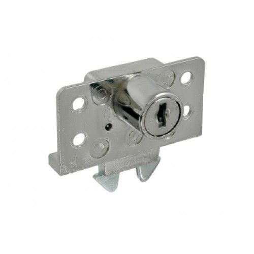 Serrure mécanique - 5833 - EURO-LOCKS - pour porte coulissante / pour meuble / 1 point