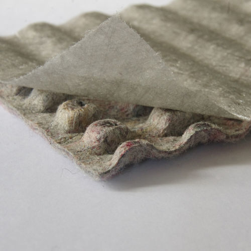 Membrane de drainage non-tissée - ALVÉODRAIN® F   - Afitexinov - en polypropylène / de protection / pour drainage vertical