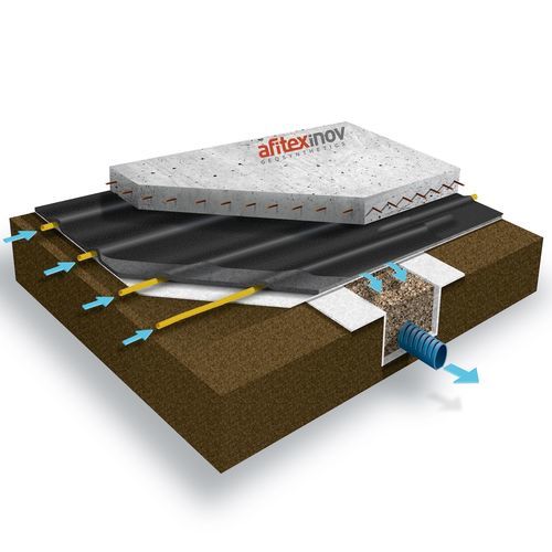 Nappe drainante non-tissé - SOMTUBE FTB - Afitexinov - en polypropylène / en polyéthylène / pour filtration