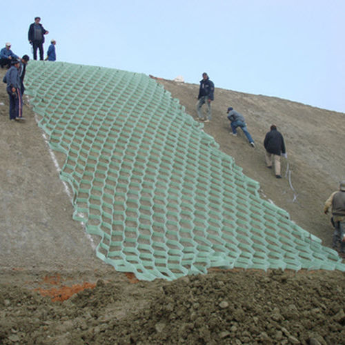 Géogrille de renfort - ALVEOTER - Afitexinov - pour stabilisation de sol / pour le contrôle de l'érosion / de retenue