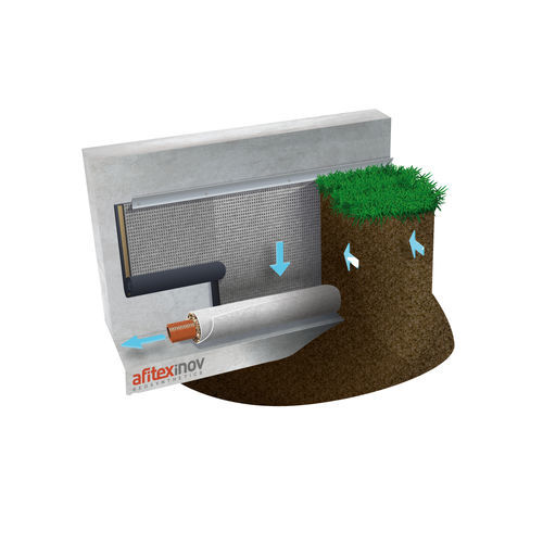 Géocomposite de protection - ALV&Eacute;OTEC - Afitexinov - en polypropylène / pour fondation