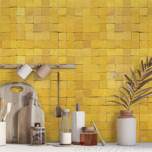 Mosaïque de terre cuite - GOLDENROD - Villa Lagoon Tile - mate / d'intérieur / de salle de bain