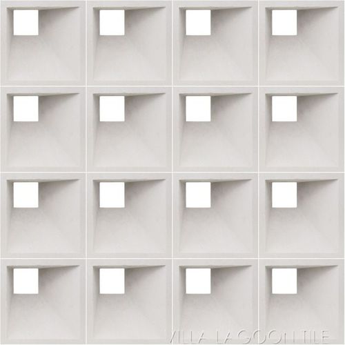 Bloc de béton creux - AKUTAN  - Villa Lagoon Tile - décoratif / pour façade / pour clôture
