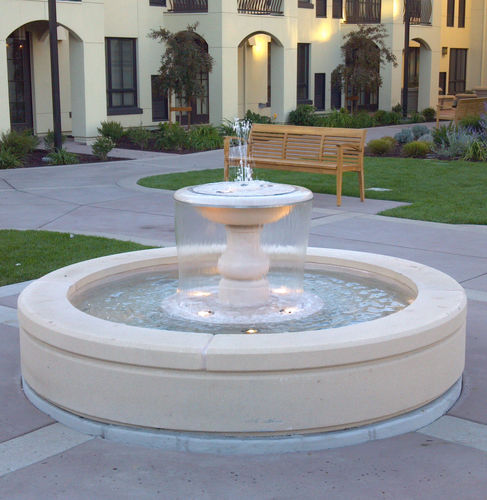 Fontaine de jardin - SEATTLE - Tournesol SITEWORKS - en ccv / contemporaine